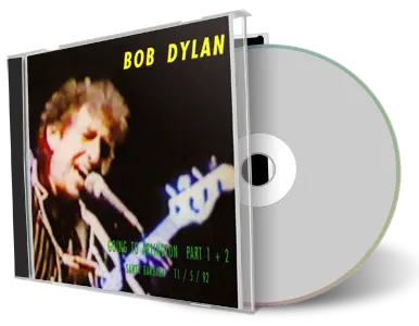 Artwork Cover of Bob Dylan 1992-05-11 CD Santa Barbara Audience