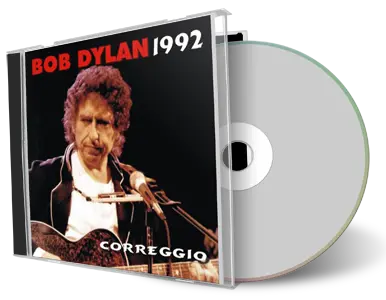 Artwork Cover of Bob Dylan 1992-07-05 CD Correggio Audience