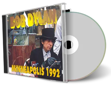 Artwork Cover of Bob Dylan 1992-08-29 CD Minneapolis Audience