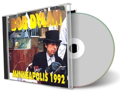 Artwork Cover of Bob Dylan 1992-08-30 CD Minneapolis Audience