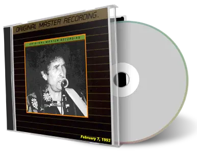 Artwork Cover of Bob Dylan 1993-02-07 CD London Audience