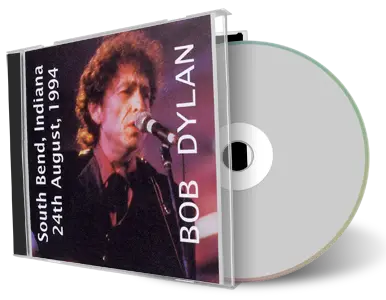 Artwork Cover of Bob Dylan 1994-08-24 CD South Bend Audience