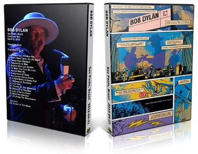 Artwork Cover of Bob Dylan 2012-04-21 DVD Sao Paulo Audience