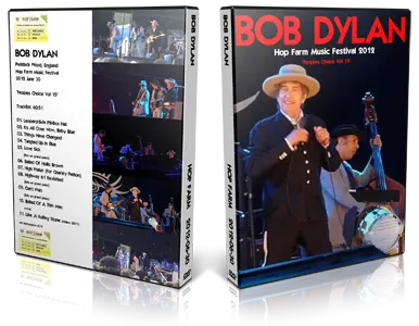 Artwork Cover of Bob Dylan 2012-06-30 DVD Paddock Wood Audience