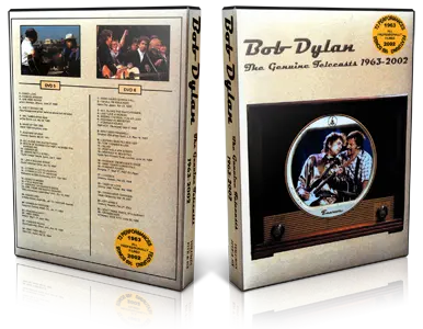 Artwork Cover of Bob Dylan Compilation DVD The Genuine Telecasts 1963-2002 Vol 5-6 Proshot