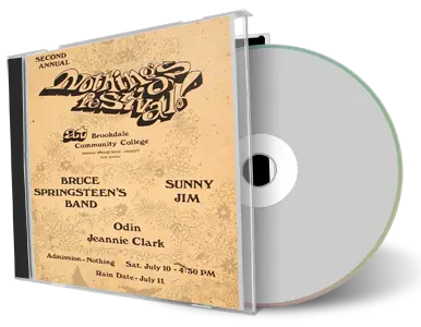 Artwork Cover of Bruce Springsteen 1971-07-10 CD Lincroft Audience
