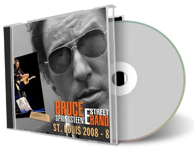 Artwork Cover of Bruce Springsteen 2008-08-23 CD St Louis Soundboard