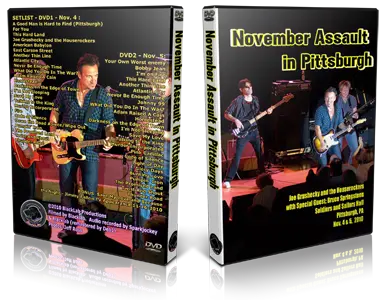 Artwork Cover of Bruce Springsteen 2010-11-05 CD Pittsburgh Audience