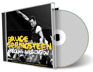 Artwork Cover of Bruce Springsteen 2012-09-14 CD Washington Audience