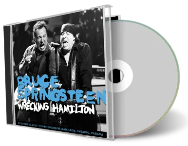 Artwork Cover of Bruce Springsteen 2012-10-21 CD Hamilton Audience