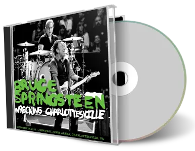 Artwork Cover of Bruce Springsteen 2012-10-23 CD Charlottesville Audience
