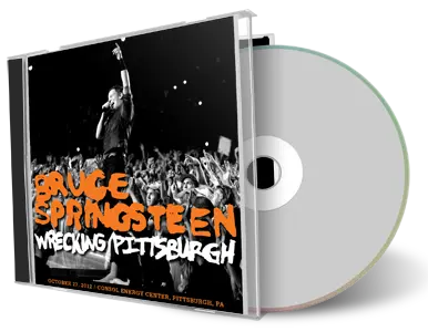 Artwork Cover of Bruce Springsteen 2012-10-27 CD Pittsburgh Audience