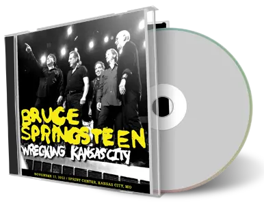 Artwork Cover of Bruce Springsteen 2012-11-17 CD Kansas City Audience