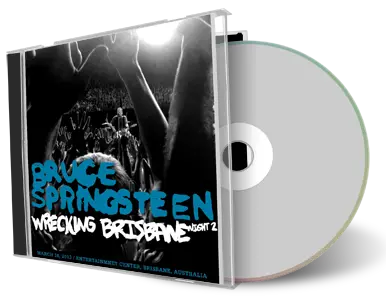 Artwork Cover of Bruce Springsteen 2013-03-16 CD Brisbane Audience
