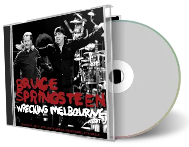 Artwork Cover of Bruce Springsteen 2013-03-27 CD Melbourne Audience