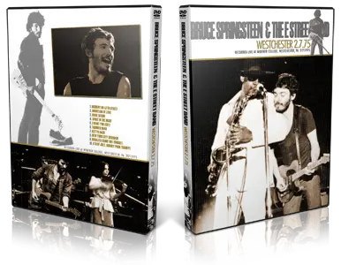 Artwork Cover of Bruce Springsteen 1975-02-07 DVD Chester Audience
