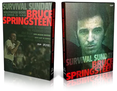 Artwork Cover of Bruce Springsteen 1981-06-14 DVD Hollywood Proshot