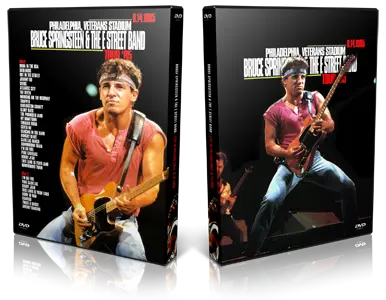 Artwork Cover of Bruce Springsteen 1985-08-14 DVD Philadelphia Proshot