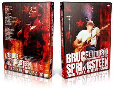 Artwork Cover of Bruce Springsteen 1985-08-22 DVD East Rutheford Audience
