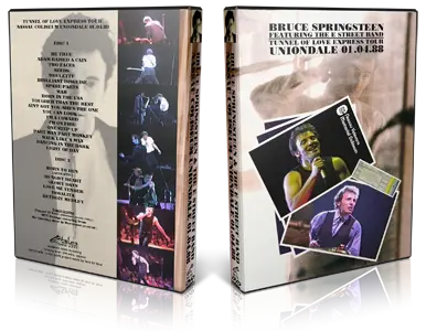 Artwork Cover of Bruce Springsteen 1988-04-01 DVD Uniondale Audience