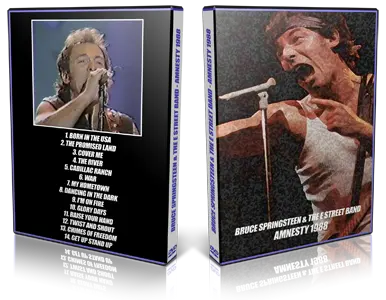 Artwork Cover of Bruce Springsteen 1988-10-15 DVD Buenos Aires Proshot