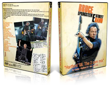 Artwork Cover of Bruce Springsteen 2008-02-28 DVD Hartford Audience
