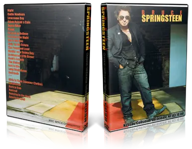Artwork Cover of Bruce Springsteen 2008-03-10 DVD Uniondale Audience