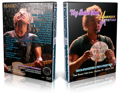 Artwork Cover of Bruce Springsteen 2008-04-27 DVD Charlotte Audience