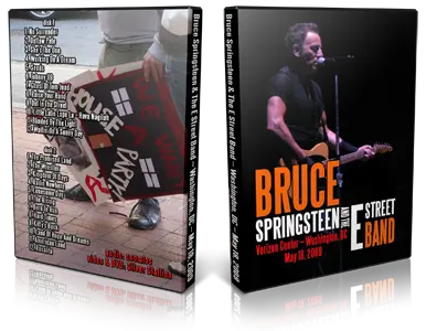 Artwork Cover of Bruce Springsteen 2009-05-18 DVD Washington Audience