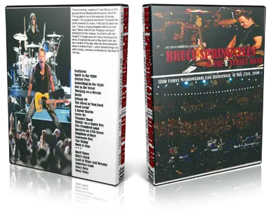 Artwork Cover of Bruce Springsteen 2009-05-23 DVD East Rutherford Audience