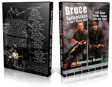 Artwork Cover of Bruce Springsteen 2009-07-11 DVD Dublin Audience