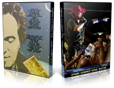 Artwork Cover of Bruce Springsteen 2009-07-19 DVD Roma Audience