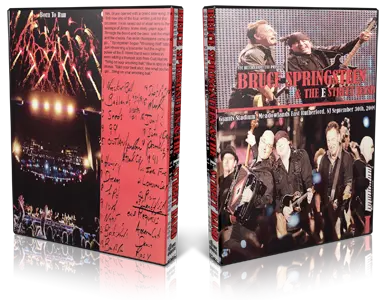 Artwork Cover of Bruce Springsteen 2009-09-30 DVD East Rutherford Audience
