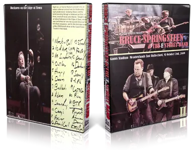 Artwork Cover of Bruce Springsteen 2009-10-02 DVD East Rutherford Audience