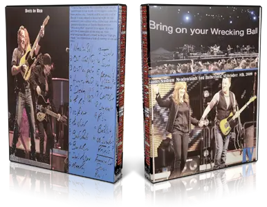 Artwork Cover of Bruce Springsteen 2009-10-08 DVD East Rutherford Audience