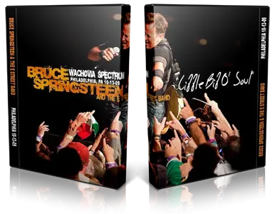 Artwork Cover of Bruce Springsteen 2009-10-13 DVD Philadelphia Audience