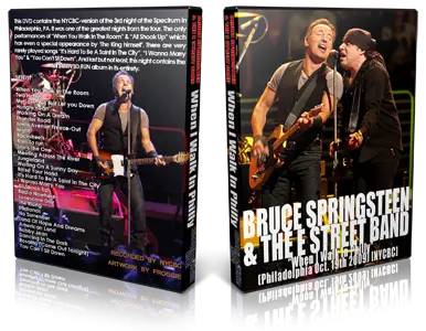 Artwork Cover of Bruce Springsteen 2009-10-19 DVD Philadelphia Audience
