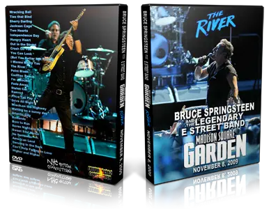 Artwork Cover of Bruce Springsteen 2009-11-08 DVD New York Audience