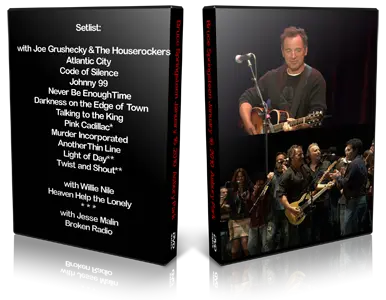 Artwork Cover of Bruce Springsteen 2010-01-16 DVD Asbury Park Audience