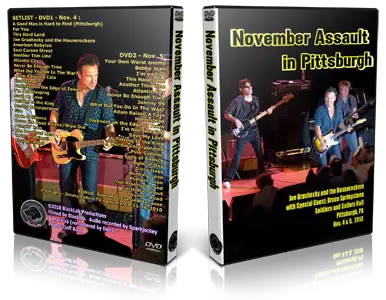 Artwork Cover of Bruce Springsteen 2010-11-04 DVD Pittsburgh Audience