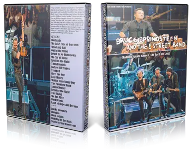 Artwork Cover of Bruce Springsteen 2012-04-09 DVD New York City Audience