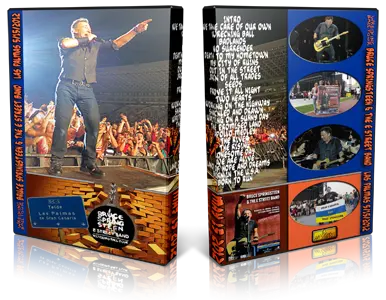 Artwork Cover of Bruce Springsteen 2012-05-15 DVD Las Palmas Audience
