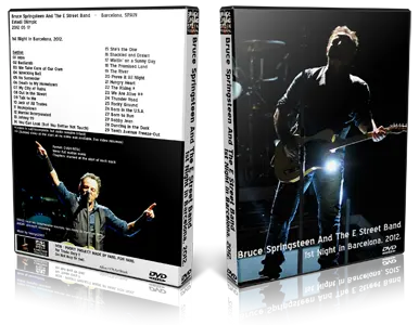 Artwork Cover of Bruce Springsteen 2012-05-17 DVD Barcelona Audience