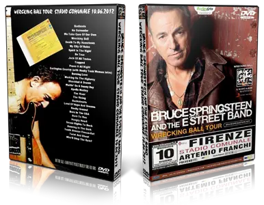 Artwork Cover of Bruce Springsteen 2012-06-10 DVD Florence Audience
