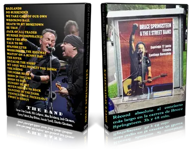 Artwork Cover of Bruce Springsteen 2012-06-17 DVD Madrid Audience