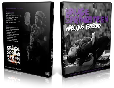 Artwork Cover of Bruce Springsteen 2012-08-18 DVD Foxboro Audience