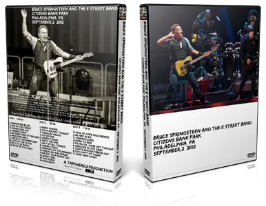 Artwork Cover of Bruce Springsteen 2012-09-02 DVD Philadelphia Audience
