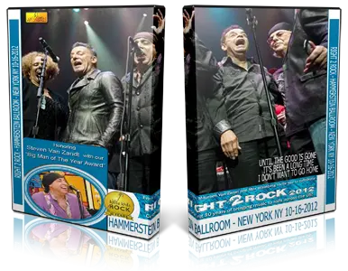 Artwork Cover of Bruce Springsteen 2012-10-16 DVD New York City Audience