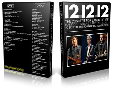 Artwork Cover of Bruce Springsteen 2012-12-12 DVD New York City Proshot