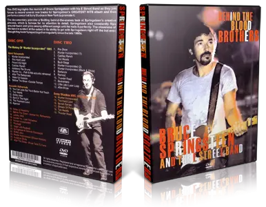 Artwork Cover of Bruce Springsteen Compilation DVD Behind Blood Brothers Proshot